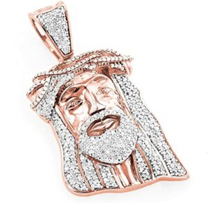 Luxurman Hip-Hop Jewelry Piece Large Jesus Face